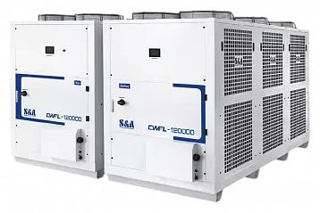 Чиллер для охлаждения оптоволоконных лазеров S&amp;A CWFL-120000 | Лазер Гуру