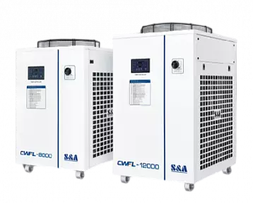 Чиллер для охлаждения оптоволоконных лазеров S&amp;A CWFL-12000 | Лазер Гуру